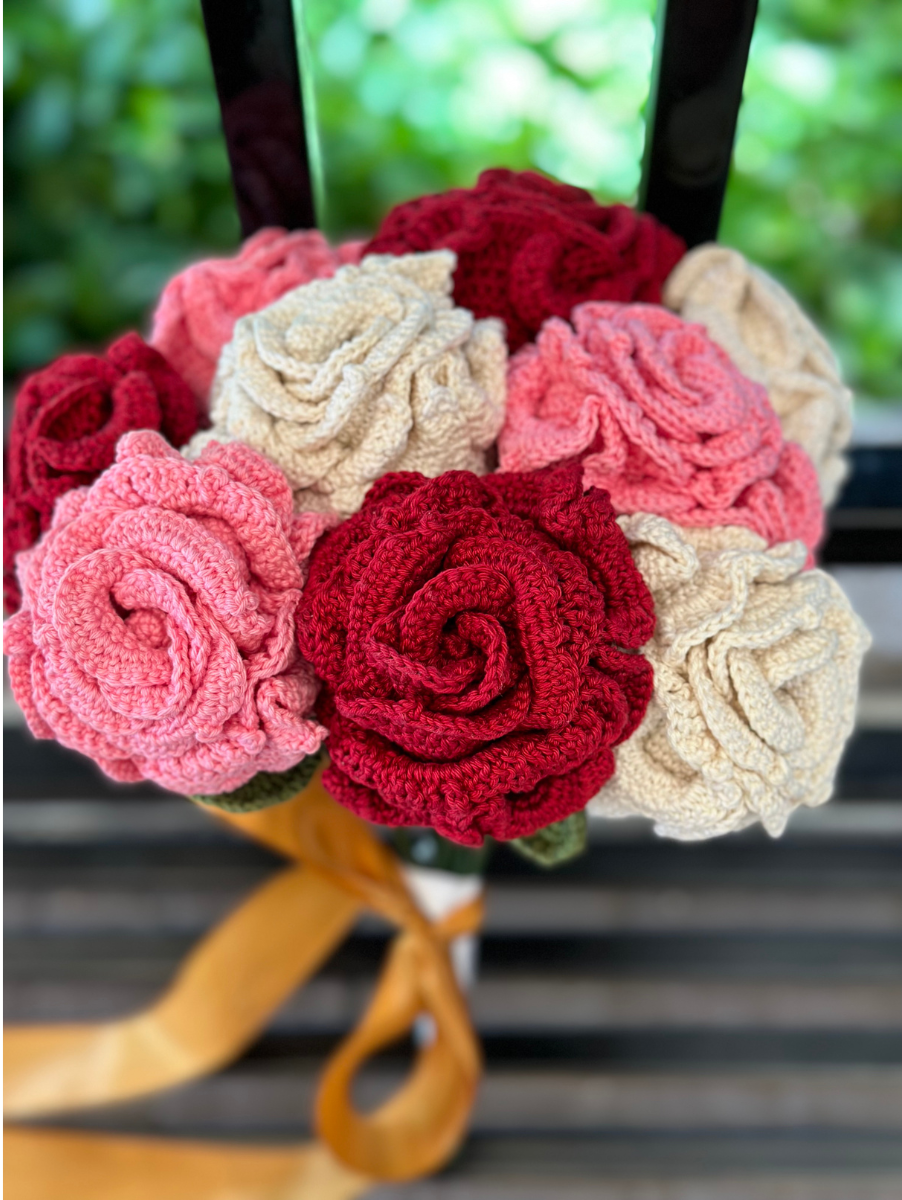 Crochet Flower Bouquet