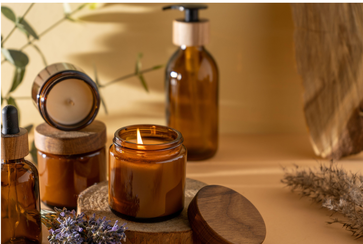 Lavender Soy Candle - Image 4