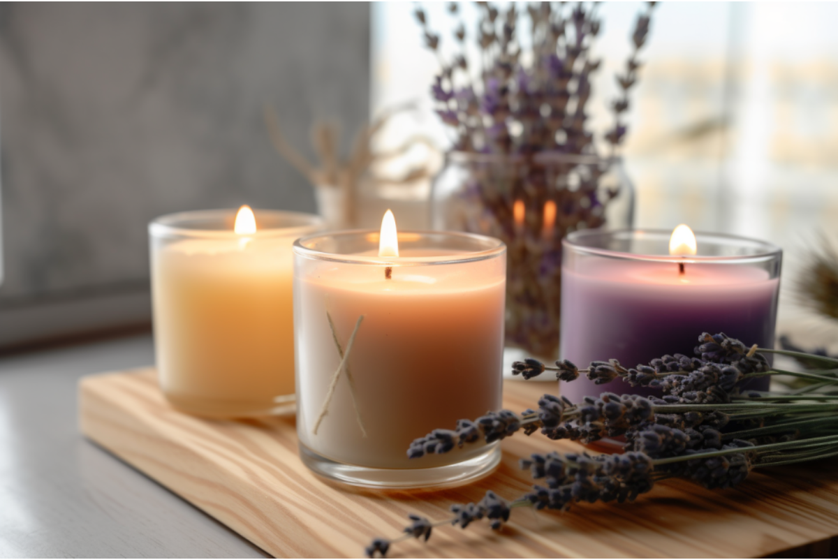 Lavender Soy Candle - Image 2